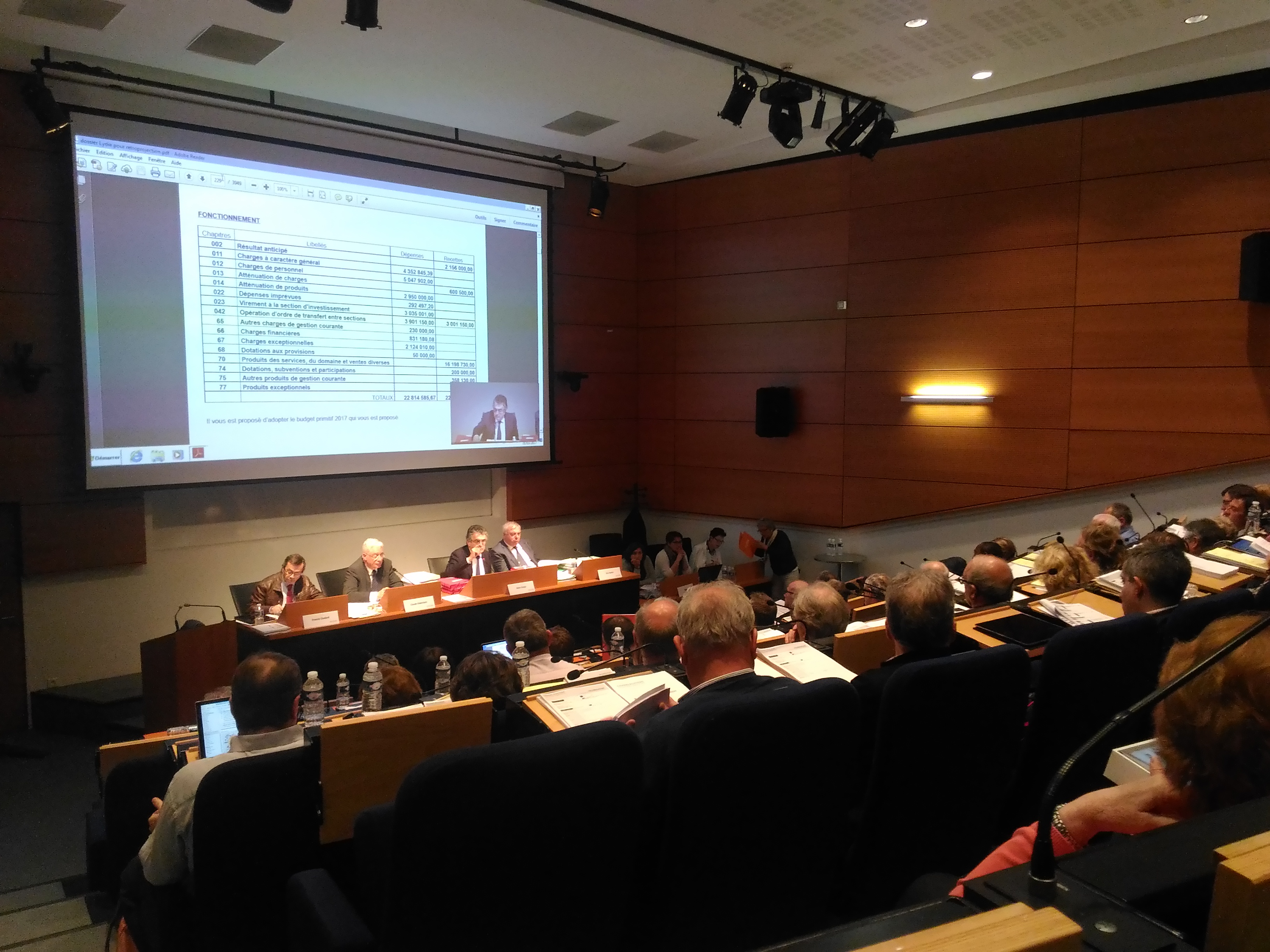 A.Claeys Président de Grand Poitiers