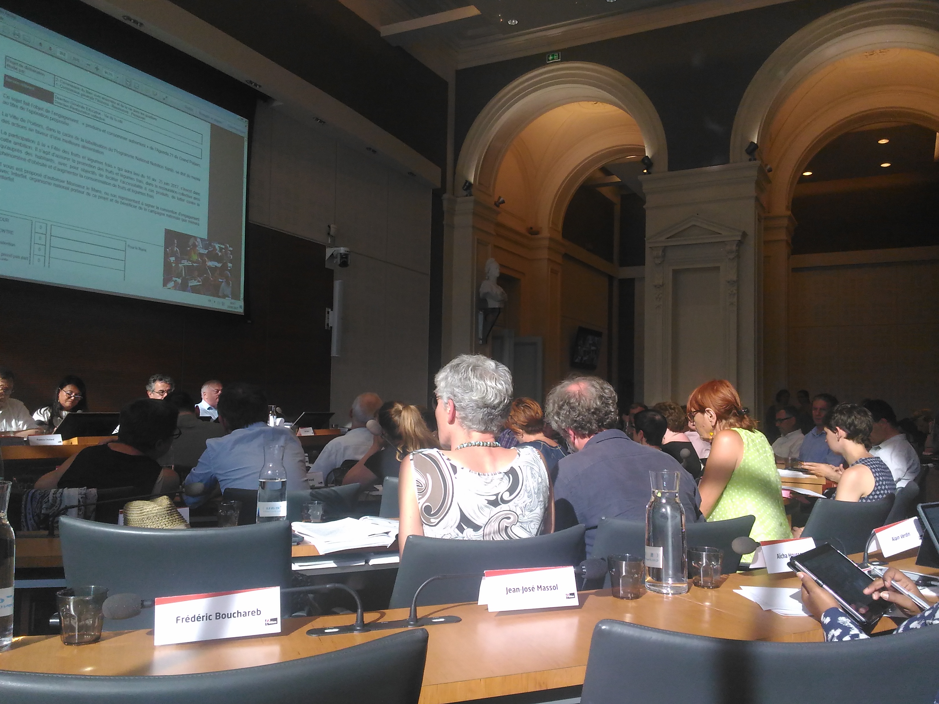 Manon Mad Jacques Christiane Conseil municipal du 19 juin